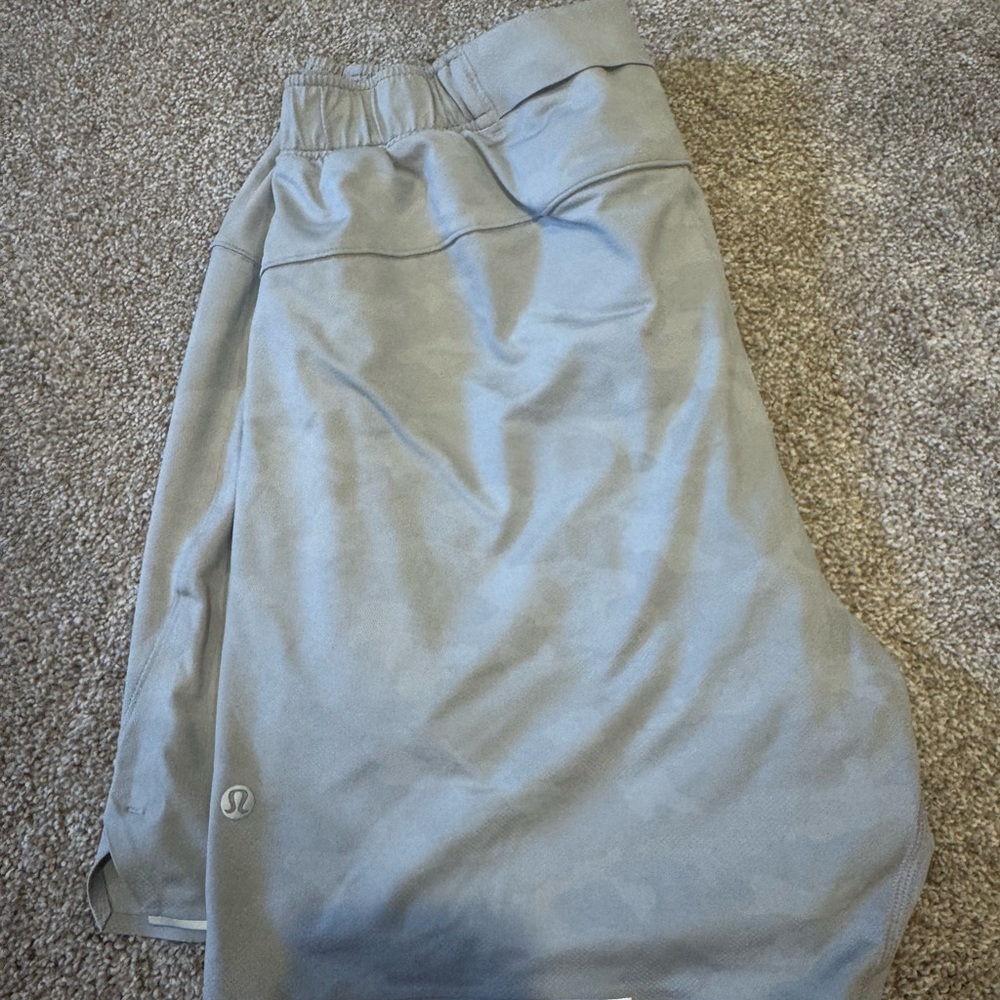 Lululemon Athletica Light Gray Shorts
